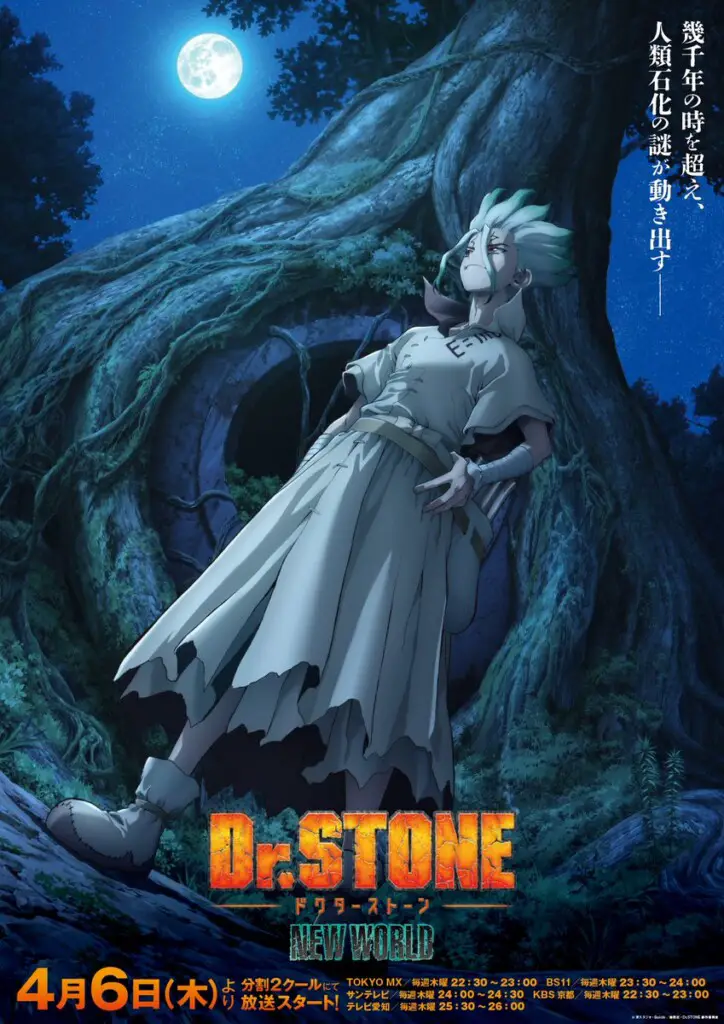 Dr Stone Season 3 Anime Key Visual