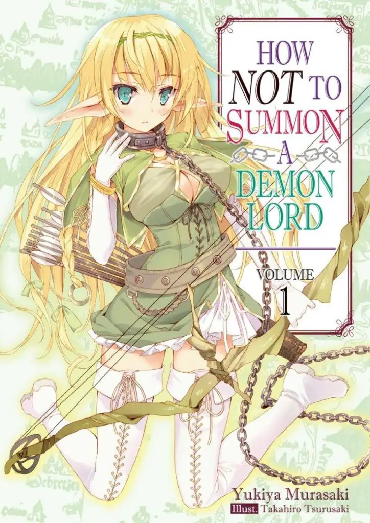 How Not to Summon a Demon Lord volume 1 cover