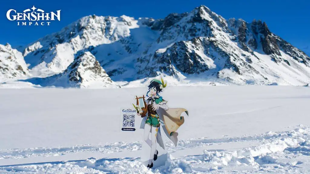 Genshin Impact x Alps IRL Event "Enchanting Journey of Snow"