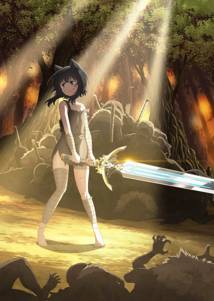 Reincarnated as a Sword (Tensei Shitara Ken Deshita) anime key visual
