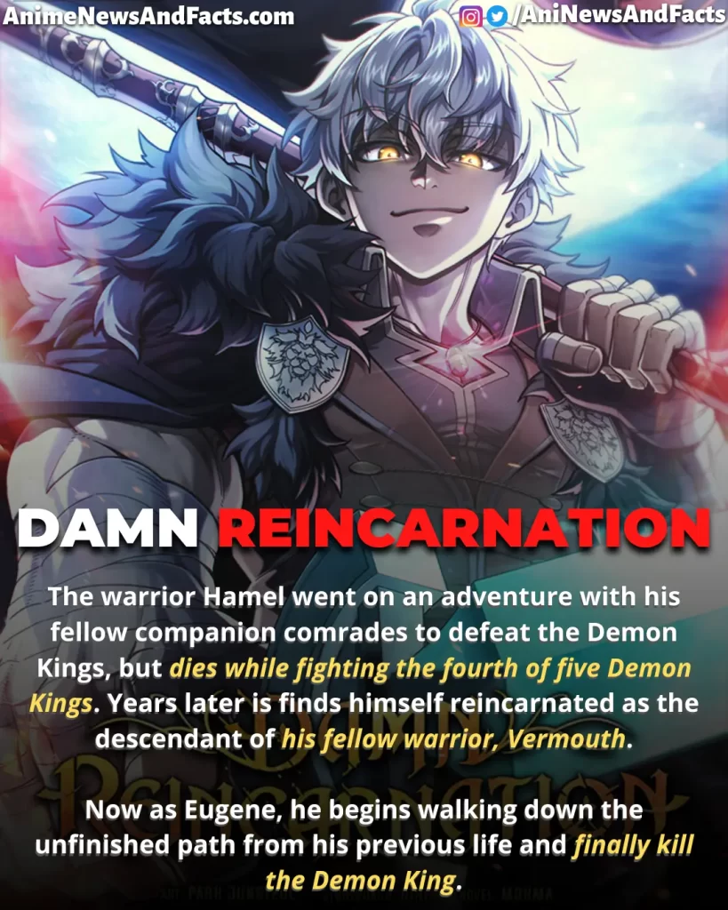 Damn Reincarnation manhwa manga
