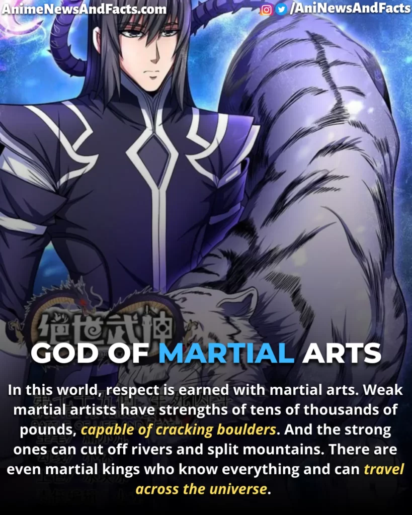God of Martial Arts manhua summary
