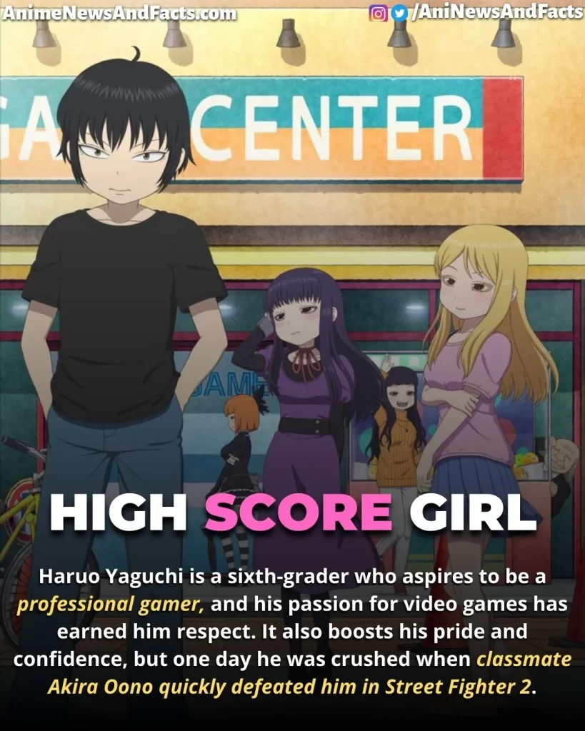 High Score Girl anime summary