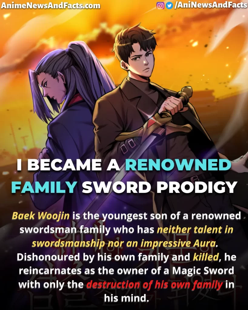 I Became a Renowned Family Sword Prodigy manhwa