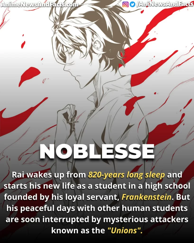 Noblesse anime summary