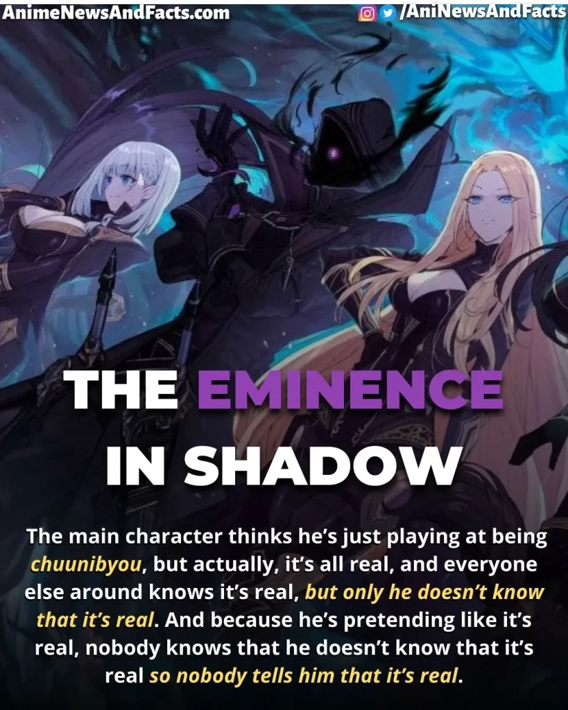 Tóm tắt anime The Eminence in Shadow
