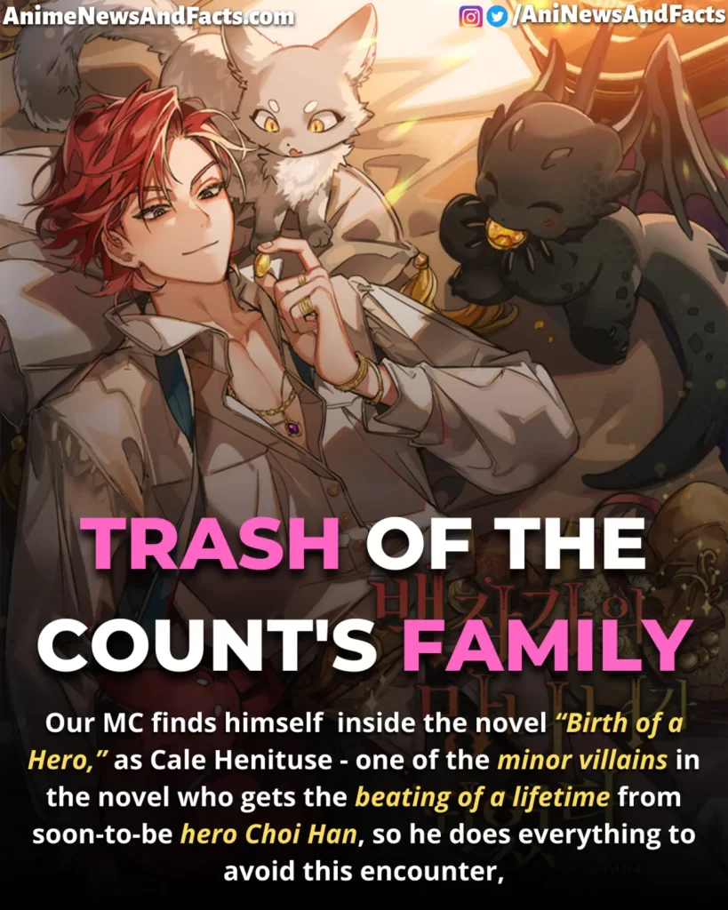 Trash of the Count's Family manga summary