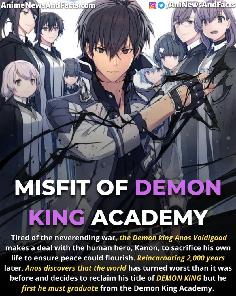 Misfit of Demon King Academy anime summary