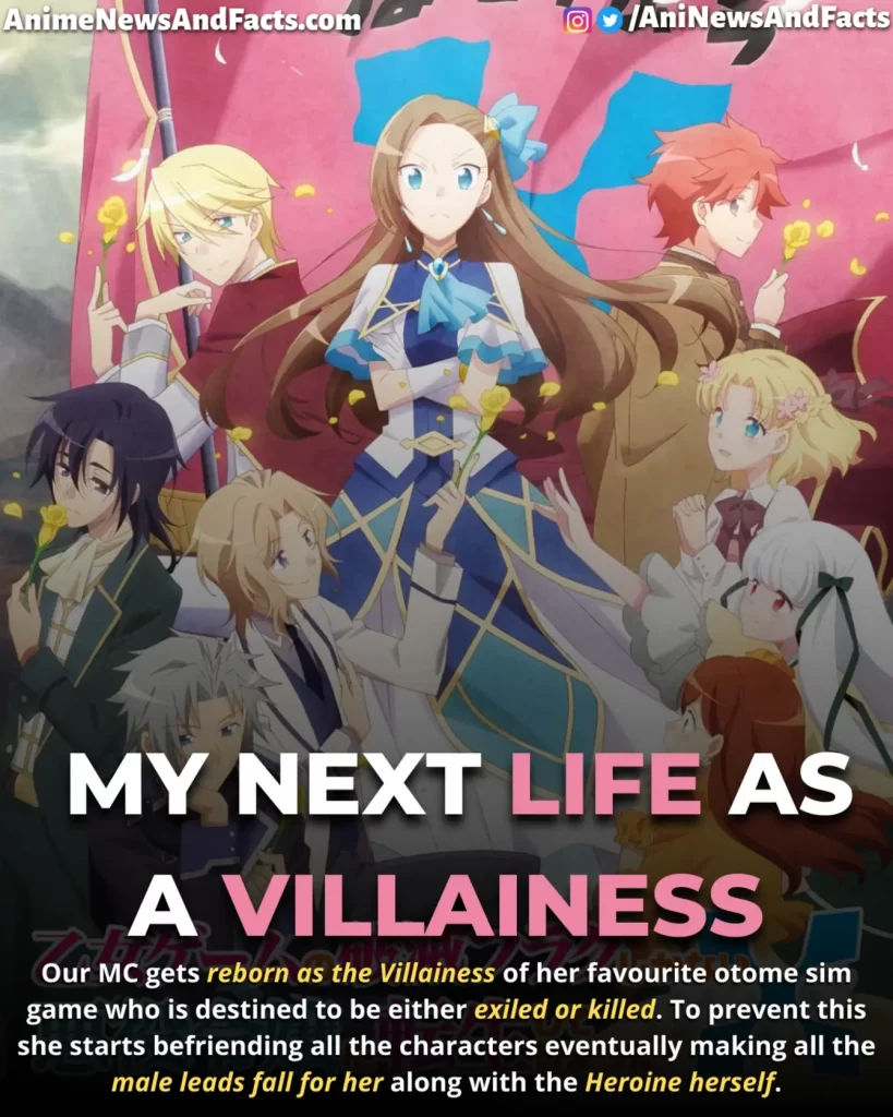 My Next Life as a Villainess anime summary