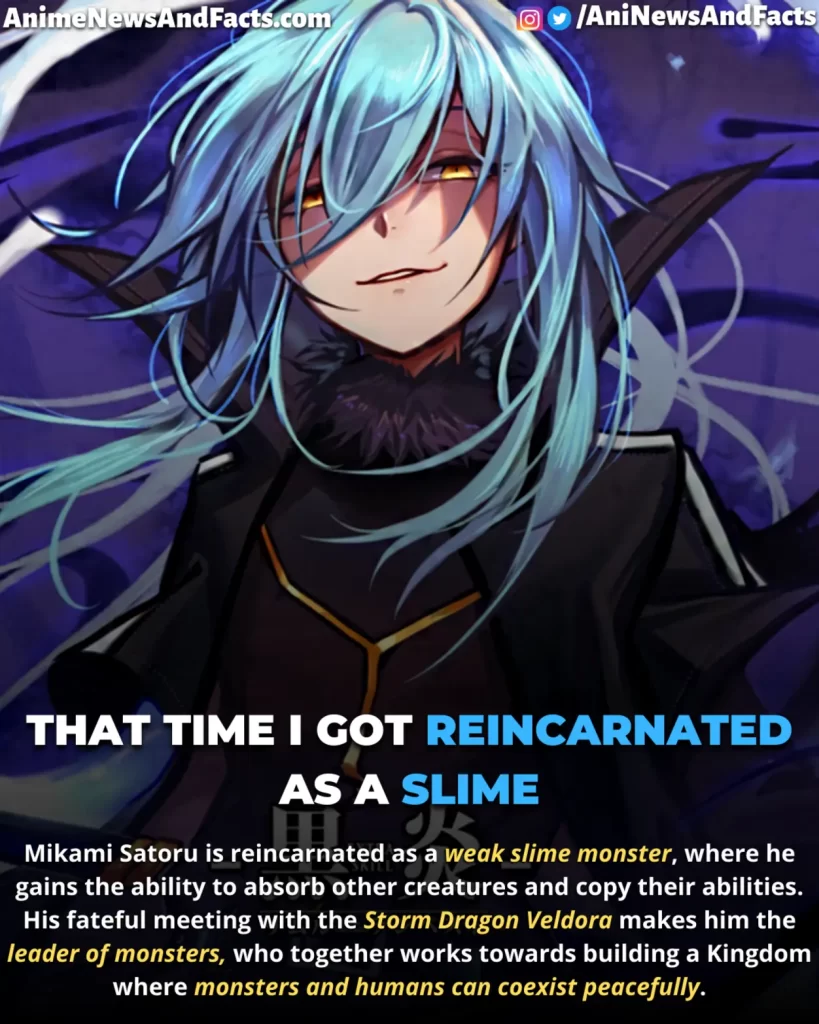 That Time I Got Reincarnated as a Slime anime summary