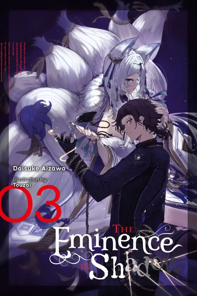 Eminence in Shadow Light Novel  Volume 3 Cover
