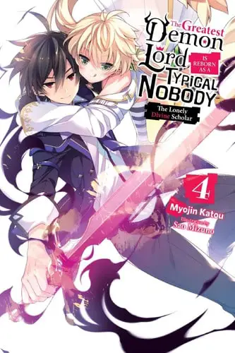 The Greatest Demon Lord Is Reborn As A Typical Nobody  Light Novel Volume 4 Cover Art