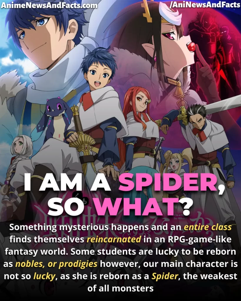 I am a Spider, So What anime summary