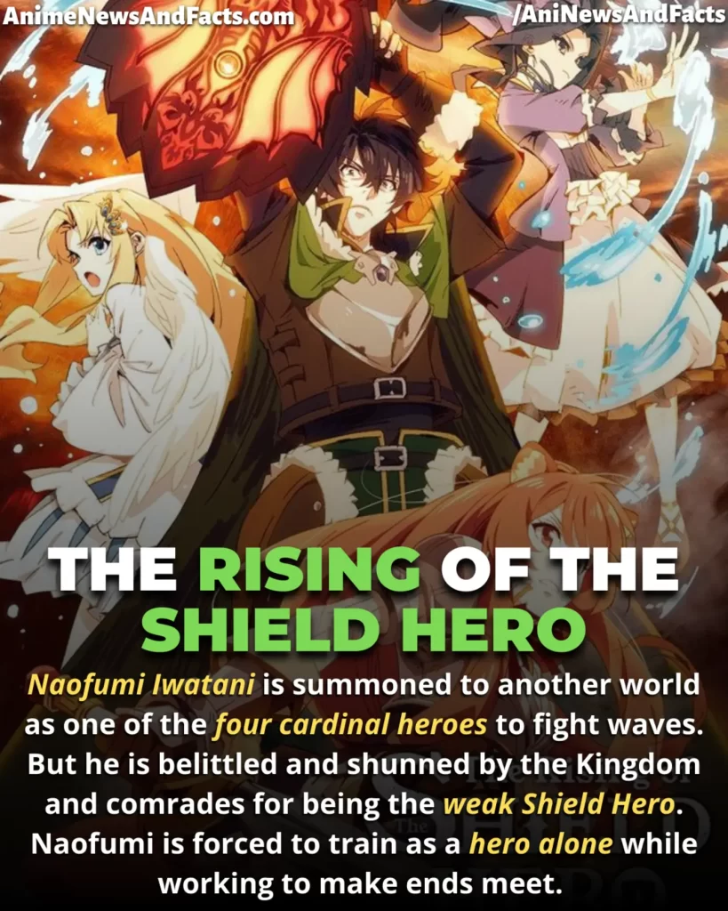 The Rising of the Shield Hero anime summary
